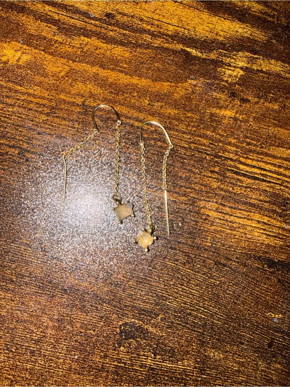 Free People Gold-Tone Mixed Earring Set with purple, Amber & Clear Accents